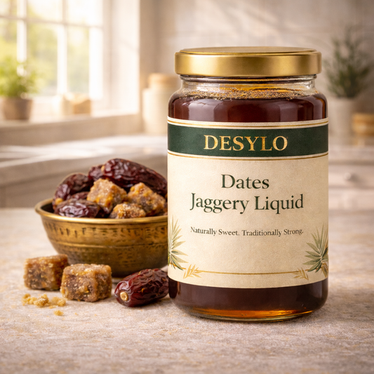 Desylo Dates Jaggery Liquid – Natural Sweetener (500g)