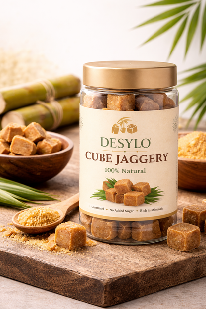 DESYLO Dates Cube Jaggery – 100% Natural, No Added Sugar