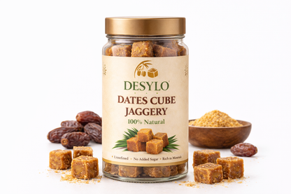 DESYLO Dates Cube Jaggery – 100% Natural, No Added Sugar